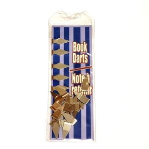 *4 for $20* Metal Book Darts - Page Markers - Bookmarks